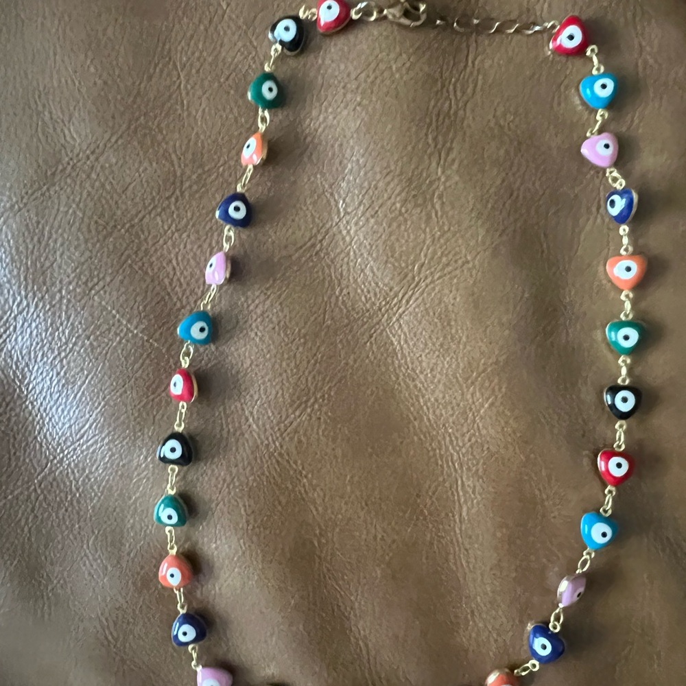 Colorful Evil Eye Necklace